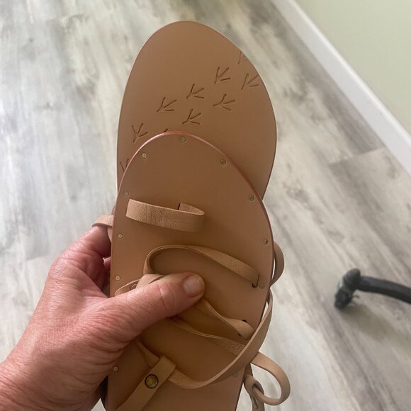 Beek Seriema Ankle Wrap Sandal Sz 7 NEW - Picture 6 of 6